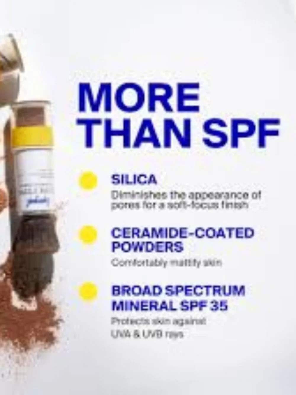 Medium Supergoop! (Re)setting 100% Mineral Powder SPF 35 4.25g UNUSED NEW